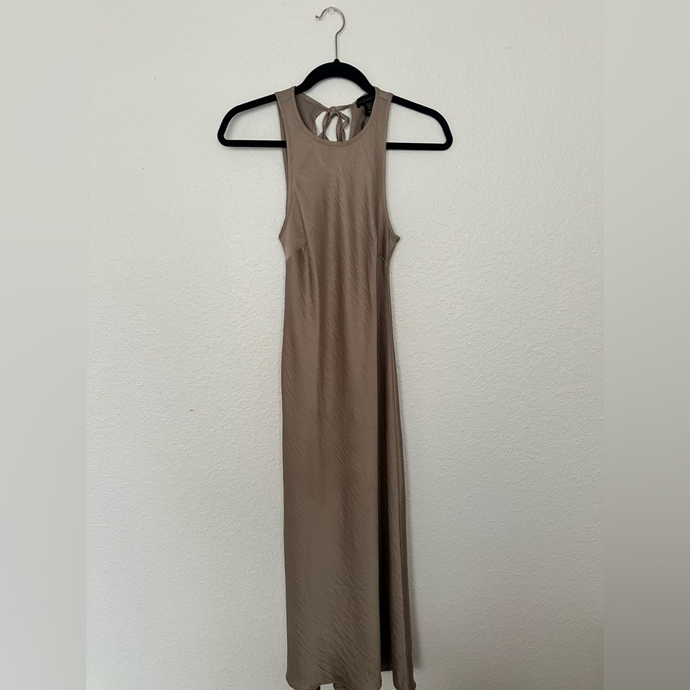 House of Harlow Satin Midi dress